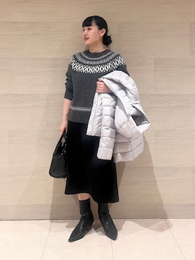 hasuさん(レディース・159cm)の冬コーディネート