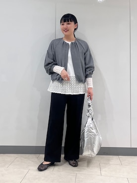 hasuさん（レディース・159cm）の春コーディネート