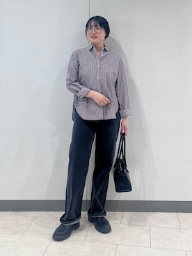 「INDIVI（インディヴィ）のアイテム」を使った、hasuさん（レディース・159cm）の秋コーディネート
