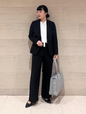 「INDIVI（インディヴィ）のアイテム」を使った、hasuさん（レディース・159cm）の春コーディネート