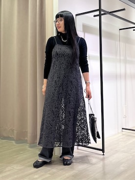 hasuさん（レディース・159cm）の冬コーディネート