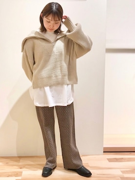 つしま☺︎さん（レディース・153cm）の冬コーディネート