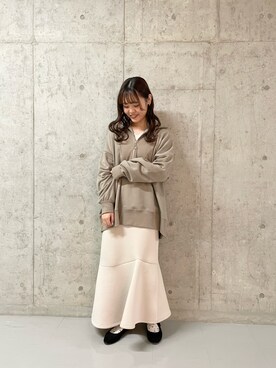 risapi🐰（骨格ウェーブ）さん（レディース・157cm）の冬コーディネート