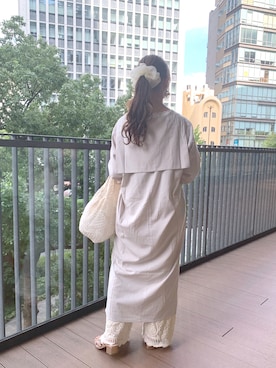 risapi🐰（骨格ウェーブ）さん（レディース・157cm）の夏コーディネート