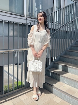 risapi🐰（骨格ウェーブ）さん（レディース・157cm）の春コーディネート