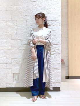 risapi🐰（骨格ウェーブ）さん（レディース・157cm）の夏コーディネート