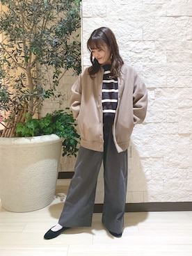 risapi🐰（骨格ウェーブ）さん（レディース・157cm）の秋コーディネート