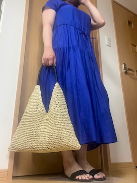 「ネイル」｜「アイテム（サンダル）」を使った、はちゅさん（レディース・155cm）の夏コーディネート