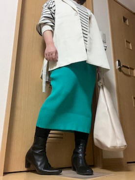 「Java（ジャバ）のアイテム」を使った、はちゅさん（レディース・155cm）の春コーディネート