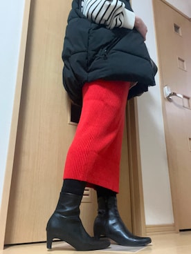 「Java（ジャバ）のアイテム」を使った、はちゅさん（レディース・155cm）の冬コーディネート