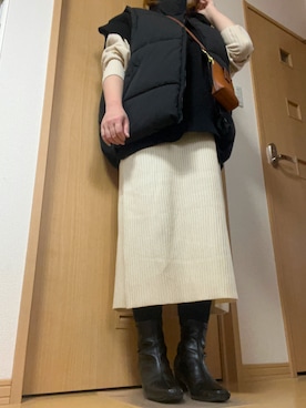 「UR Lab.（アーバンリサーチラボ）のアイテム」を使った、はちゅさん（レディース・155cm）の冬コーディネート