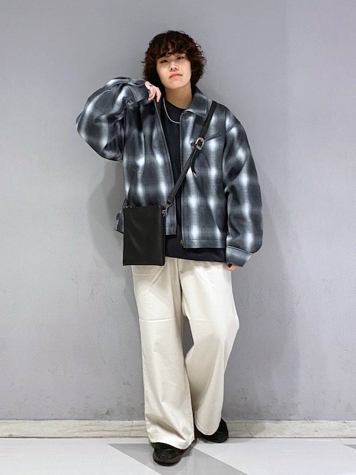 最終値下げ！イングランド製 RANCH EXIT ネイティブ柄 ウールブルゾン 襟付きZIPニットブルゾン / 588624（ブルゾン）｜LAKOLE（ラコレ）の