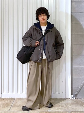 「RAGEBLUE（レイジブルー）のアイテム」を使った、もりさん（メンズ・159cm）の秋コーディネート