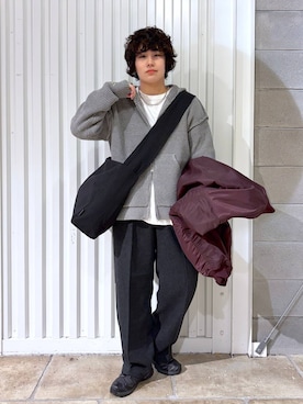 もりさん（メンズ・159cm）の冬コーディネート