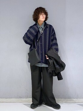 「アイテム（ブルゾン）」を使った、もりさん（メンズ・159cm・20代）の春コーディネート
