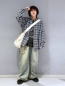 もりさん（メンズ・159cm）の秋コーディネート