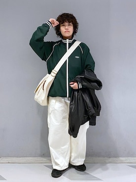 「アイテム（ブルゾン）」を使った、もりさん（メンズ・159cm・20代）の秋コーディネート
