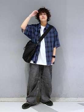 もりさん(メンズ・159cm)の夏コーディネート