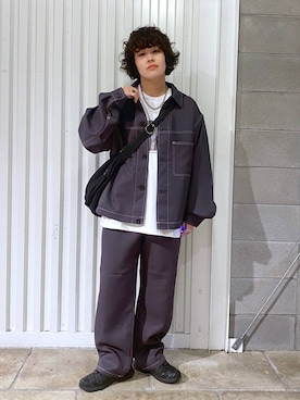 「アイテム（アクセサリー）」を使った、もりさん（メンズ・159cm）の夏コーディネート
