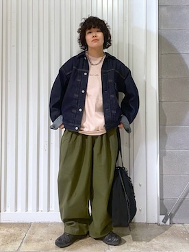 もりさん（メンズ・159cm）の秋コーディネート
