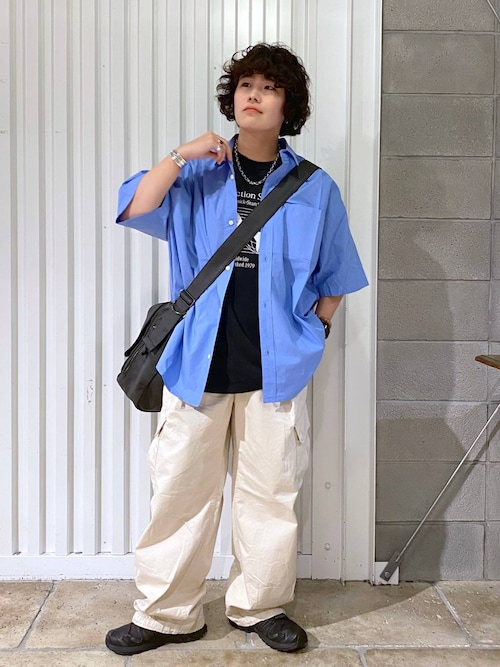 ステンレスデザインショートネックレス