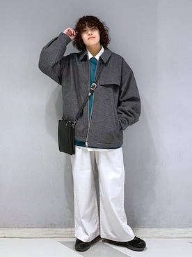 もりさん（メンズ・159cm）の冬コーディネート