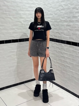 岩橋蒼依さん(レディース・162cm)の秋コーディネート