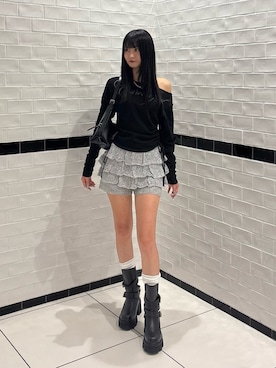 岩橋蒼依さん(レディース・162cm)の秋コーディネート