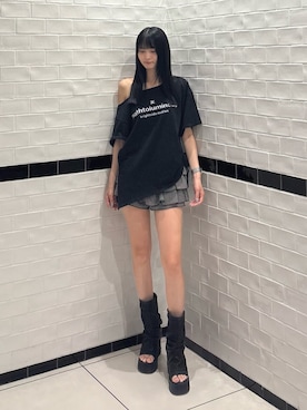 岩橋蒼依さん（レディース・162cm）の夏コーディネート