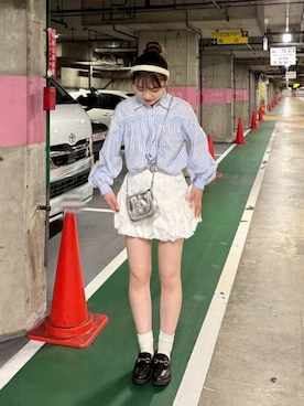 「お団子ヘアー」｜soraさん（レディース・163cm）の秋コーディネート