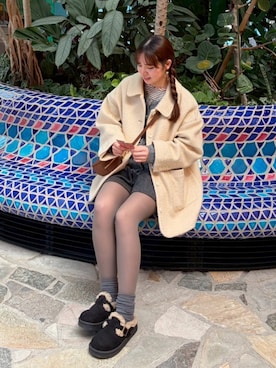 「LILY BROWN（リリーブラウン）のアイテム」を使った、soraさん（レディース・163cm）の春コーディネート