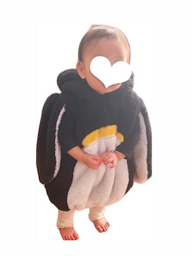 「アイテム（パンツ）」を使った、りっちゃんさん（キッズ・70cm）の秋コーディネート