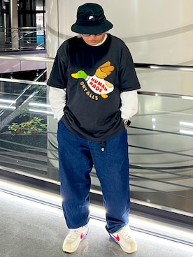 「FREAK'S STORE（フリークスストア）のアイテム（パンツ）」を使った、くぅろさん（メンズ・165cm）の春コーディネート