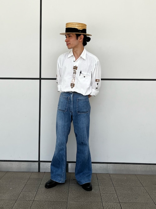 arth HANAMUGI BOATER HAT / アース