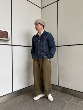 「arth（アース）のアイテム」を使った、Rintaroさん（メンズ・161cm）の秋コーディネート