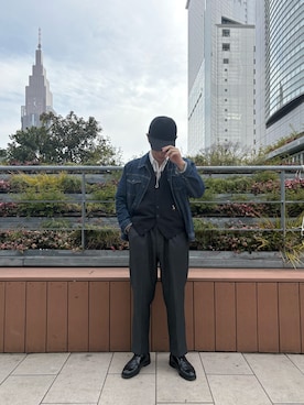 「arth（アース）のアイテム」を使った、overriderintaroさん（メンズ・161cm）の冬コーディネート