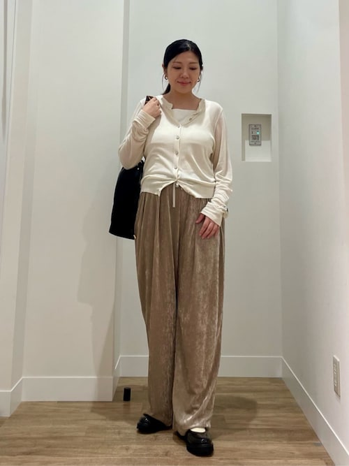 Gready brilliant 2way ラメカーディガン グレディブリリアン シャギー