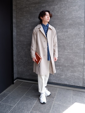 「coen（コーエン）のアイテム（トップス）」を使った、　KOSさん（メンズ・169cm）の春コーディネート