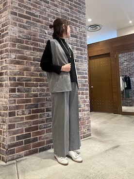 「NOMBRE IMPAIR（ノンブルアンペール）のアイテム」を使った、komukai.さん（レディース・166cm）の春コーディネート