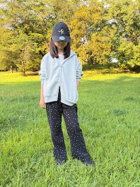 「キッズ」｜kayoさん（レディース・148cm）の秋コーディネート