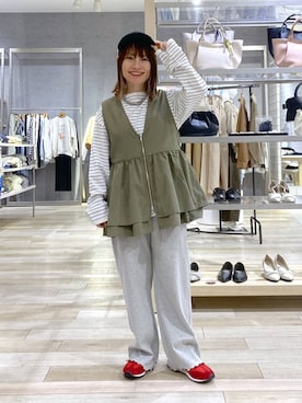 kayoさん（レディース・148cm）の冬コーディネート