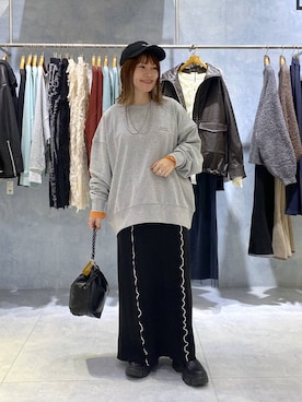 「アイテム（ママ＆ベビー）」を使った、kayoさん（レディース・148cm）の秋コーディネート