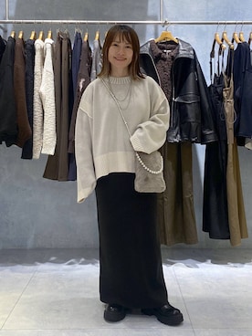 「LEPSIM」｜kayoさん（レディース・148cm）の秋コーディネート