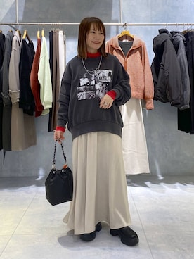 「LEPSIM」｜kayoさん（レディース・148cm）の冬コーディネート