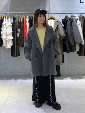 「アイテム（ママ＆ベビー）」を使った、kayoさん（レディース・148cm）の冬コーディネート