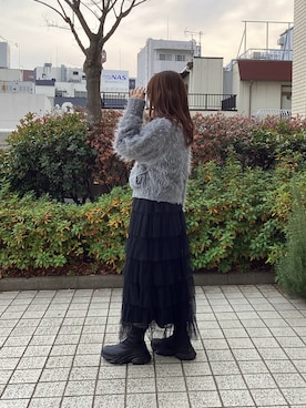 「NICAL（ニカル）のアイテム」を使った、卑弥呼 あべのﾊﾙｶｽ近鉄店 NICALさん（レディース・153cm）の冬コーディネート