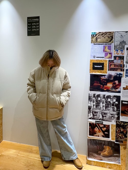 セール】グースアイ ウォータープルーフ ダウン コーデュロイ