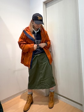 「アイテム（その他トップス）」を使った、玲奈(Rena)さん（レディース・161cm）の秋コーディネート