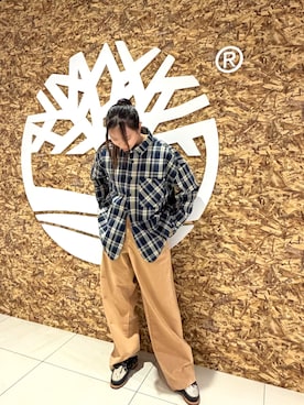 「Timberland（ティンバーランド）のアイテム」を使った、玲奈(Rena)さん（レディース・161cm）の夏コーディネート