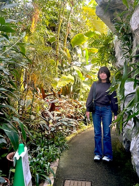 「Shine（シャイン）のアイテム（トップス）」を使った、teru02600さん（レディース・162cm）の春コーディネート